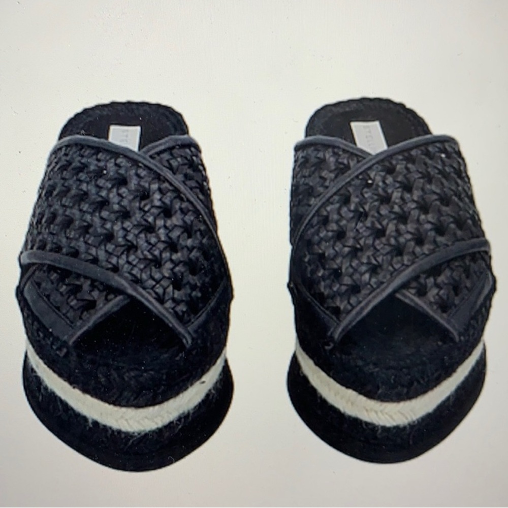 Stella McCartney Black Espadrilles